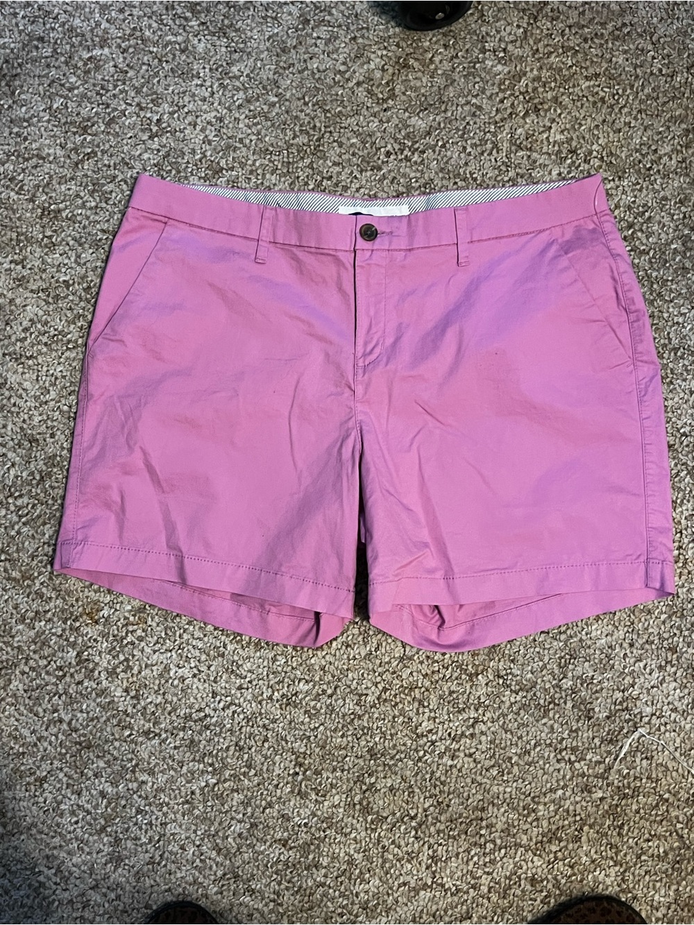 Old Navy Pink Chino Bermuda Shorts